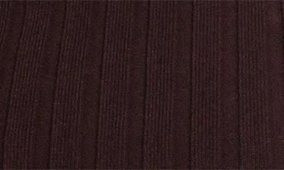 Petal And Pup Petal & Pup Inora Foldover Off The Shoulder Rib Sweater In Brown