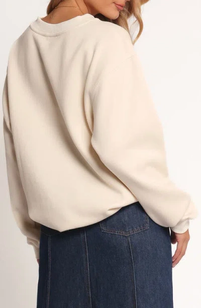 Petal And Pup Petal & Pup Farmer's Market Graphic Sweatshirt In Neutral