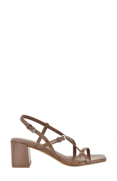Calvin Klein Pandy Slingback Sandal In Brown