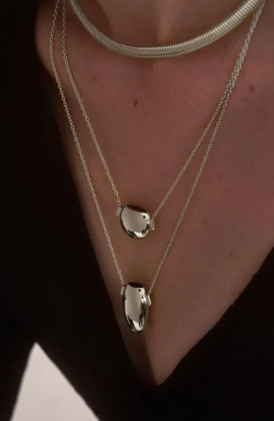 Lady Grey Relic Pendant Necklace In Silver