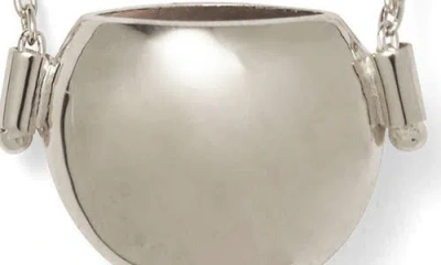 Lady Grey Relic Pendant Necklace In Silver