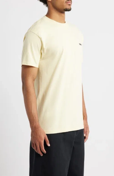 Obey Sounds Of Resistance Cotton Graphic T-shirt In Yellow