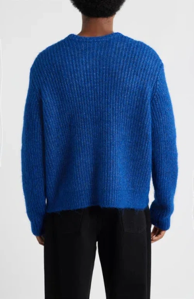 Obey Dexter Relaxed Sweater In Blue