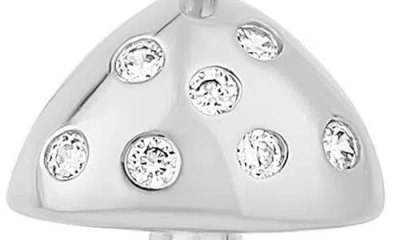 Shymi Mushroom Charm Necklace In Brown