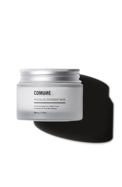 Comune White Revitalize Overnight Mask In Transparent