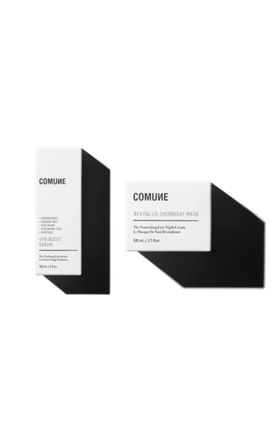 Comune White Revitalize Boost Therapy Duo In White