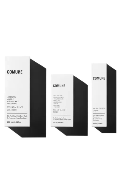 Comune Clear And Nourish Skincare Trio Set