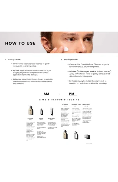 Comune White Essentials Collection Kit In Transparent