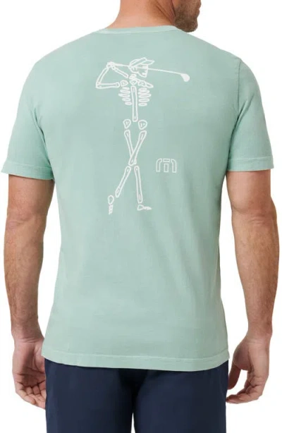 Travismathew Golf Sucks Graphic T-shirt In Green