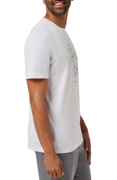 Travismathew Rainforest Canopy Graphic T-shirt In White