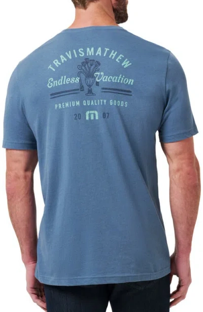 Travismathew Chianti Graphic T-shirt In Brown