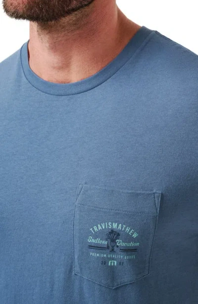 Travismathew Chianti Graphic T-shirt In Brown