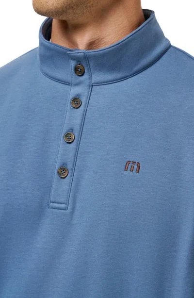 Travismathew All Day Cruise Pullover In Blue