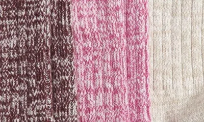 Ugg(r) Assorted 3-pack Slouchy Ribbed Crew Socks