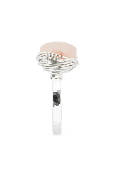 Nashelle Semiprecious Stone Wire-wrapped Ring