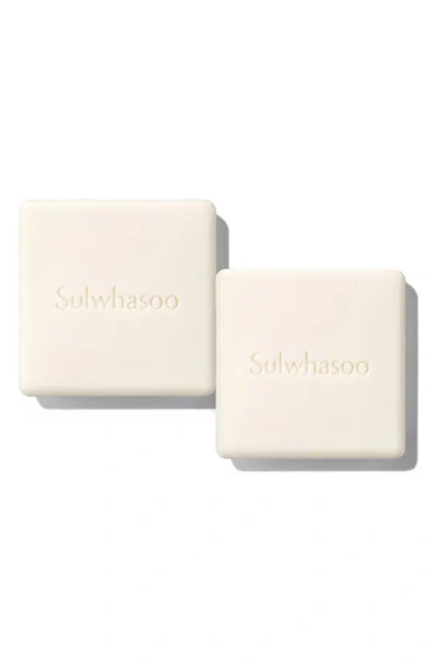 Sulwhasoo 2-pc. Signature Ginseng Facial Soap Set In Orange