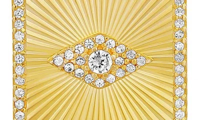 Shymi Evil Eye Pendant Necklace In Gold