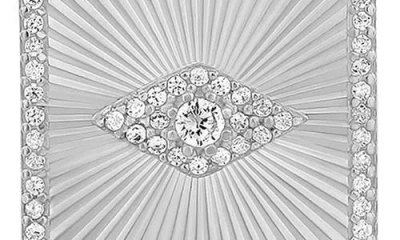 Shymi Evil Eye Pendant Necklace In Silver