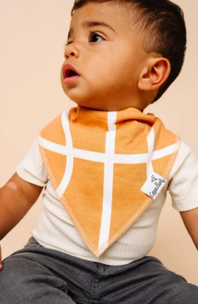 Copper Pearl 4-pack Bandana Bibs In Blue