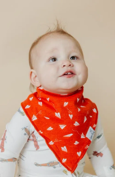 Copper Pearl 4-pack Bandana Bibs In Multi