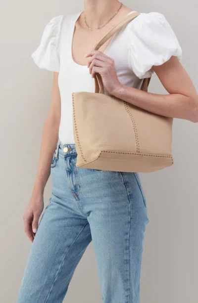 Hobo Austin Leather Tote In Neutral
