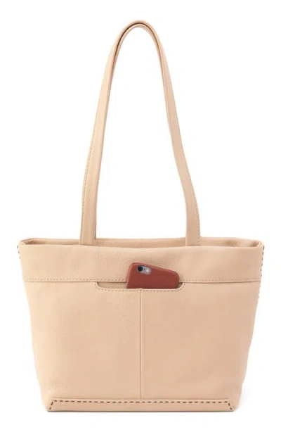 Hobo Austin Leather Tote In Neutral