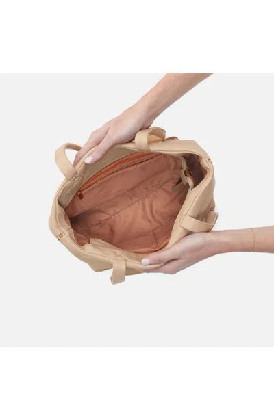 Hobo Austin Leather Tote In Neutral