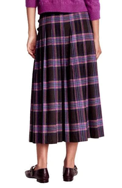 Boden Josephine Wool Blend Kilt Skirt In Multi