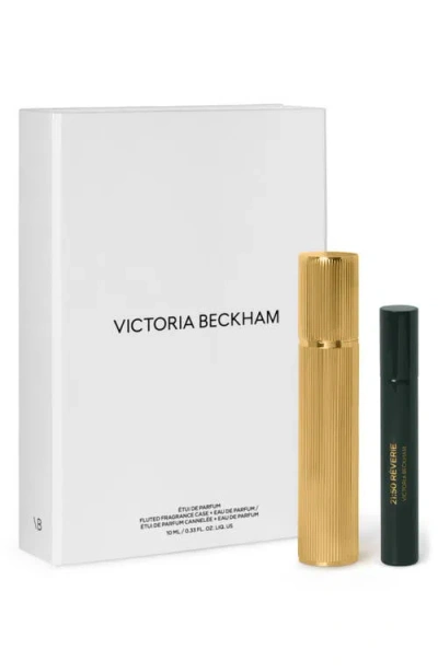 Victoria Beckham 21.50 Reverie Eau De Parfum And Travel Case Set In Transparent