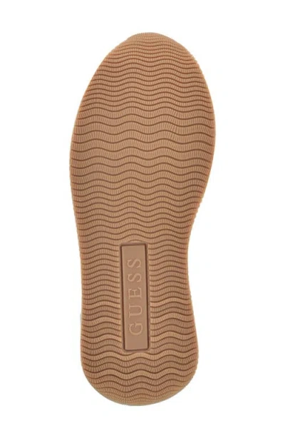 Guess Shaphia Metallic Sneaker In Gold