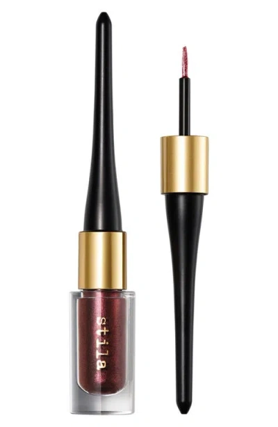 Stila Stay All Day Inkwear Liquid Eye Liner - Cherry Noir In Burgundy