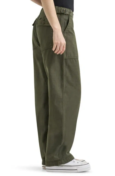 Lee Slouchy Utility Pants In Mercantile Green