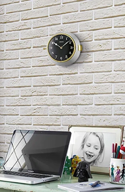 Seiko Nao Wall Clock In White
