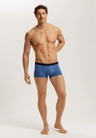 Hanro Micro Touch Boxer Briefs In Blue