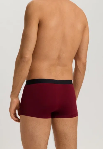 Hanro Micro Touch Boxer Briefs In Red