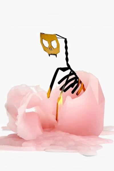 54celsius Pyropet Kisa Cat Candle In Pink