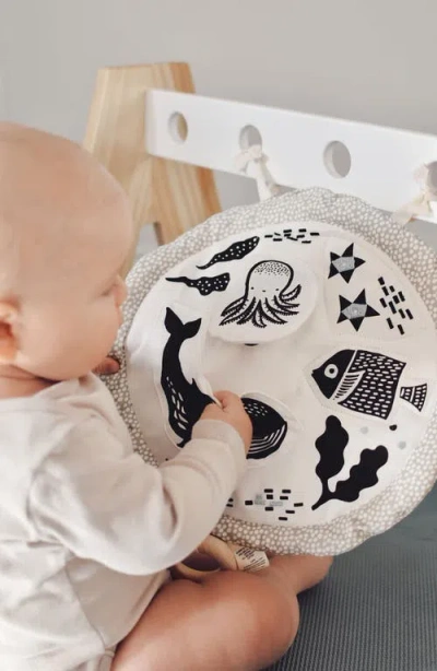 Wee Gallery Baby Sensory Activity Pad In Blue