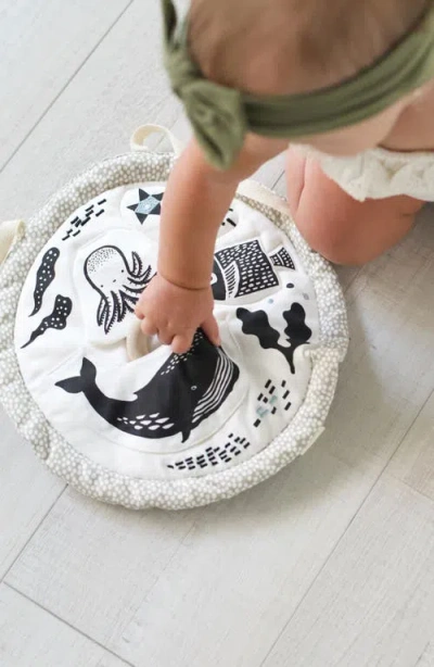 Wee Gallery Baby Sensory Activity Pad In Blue