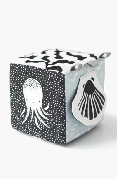 Wee Gallery Soft Block Sensory Toy In Blue