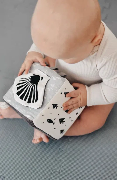 Wee Gallery Soft Block Sensory Toy In Blue