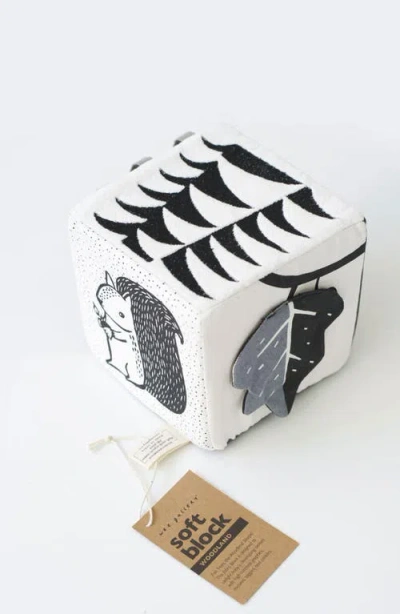 Wee Gallery Soft Block Sensory Toy In Green