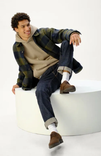 Rothys Men's Lug Oxford In Brown/neutral