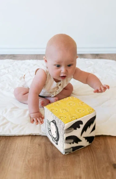 Wee Gallery Safari Themed Playmat And Soft Block Bundle In Brown