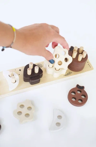 Wee Gallery Wooden Count And Stack Toy