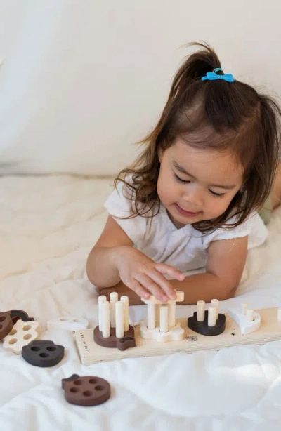 Wee Gallery Wooden Count And Stack Toy