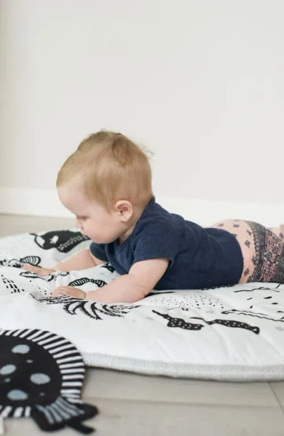 Wee Gallery Ocean Playmat In Blue