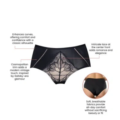 Parfait Charlene High Waist Brief In Black