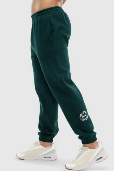 Peloton Soft Fleece Sweatpant In Green