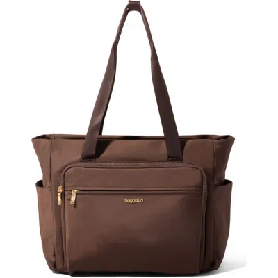 Baggallini Nolita Laptop Tote Bag In Brown