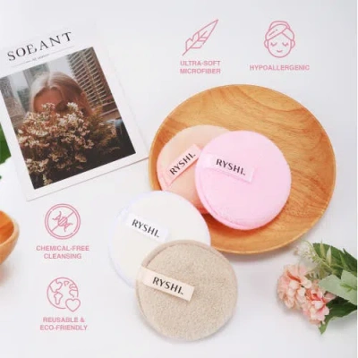 Pursonic Glow & Renew Skincare Trio Reusable Makeup Remover Cloths, Deep Cleansing Skin Cream With E In Multi